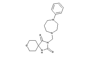 3-[(4-phenyl-1,4-diazepan-1-yl)methyl]-8-oxa-1,3-diazaspiro[4.5]decane-2,4-quinone