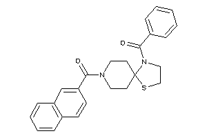 (1-benzoyl-4-thia-1,8-diazaspiro[4.5]decan-8-yl)-(2-naphthyl)methanone