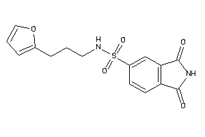 N-[3-(2-furyl)propyl]-1,3-diketo-isoindoline-5-sulfonamide