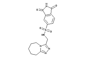 1,3-diketo-N-(6,7,8,9-tetrahydro-5H-[1,2,4]triazolo[4,3-a]azepin-3-ylmethyl)isoindoline-5-sulfonamide