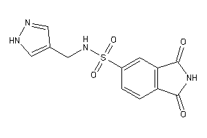 1,3-diketo-N-(1H-pyrazol-4-ylmethyl)isoindoline-5-sulfonamide