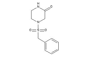 4-benzylsulfonylpiperazin-2-one