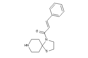 3-phenyl-1-(1-thia-4,8-diazaspiro[4.5]decan-4-yl)prop-2-en-1-one