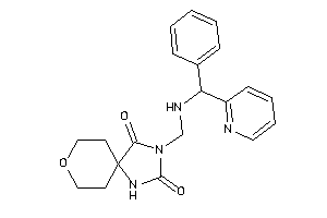 3-[[[phenyl(2-pyridyl)methyl]amino]methyl]-8-oxa-1,3-diazaspiro[4.5]decane-2,4-quinone