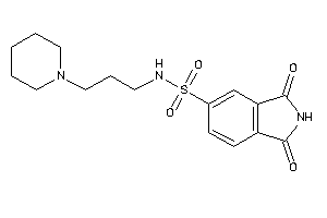 1,3-diketo-N-(3-piperidinopropyl)isoindoline-5-sulfonamide