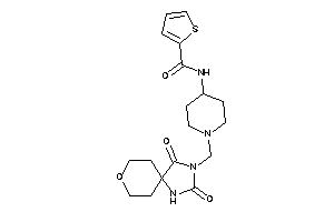 N-[1-[(2,4-diketo-8-oxa-1,3-diazaspiro[4.5]decan-3-yl)methyl]-4-piperidyl]thiophene-2-carboxamide