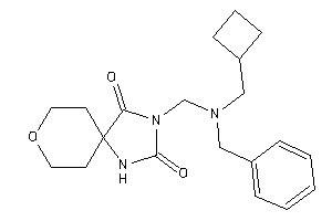 3-[[benzyl(cyclobutylmethyl)amino]methyl]-8-oxa-1,3-diazaspiro[4.5]decane-2,4-quinone