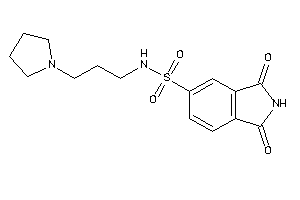 1,3-diketo-N-(3-pyrrolidinopropyl)isoindoline-5-sulfonamide