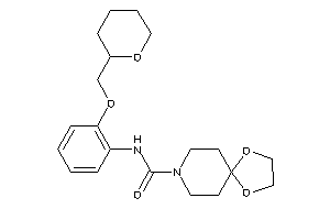 N-[2-(tetrahydropyran-2-ylmethoxy)phenyl]-1,4-dioxa-8-azaspiro[4.5]decane-8-carboxamide