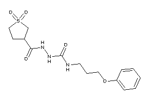 1-[(1,1-diketothiolane-3-carbonyl)amino]-3-(3-phenoxypropyl)urea