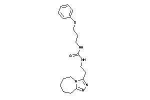 1-(3-phenoxypropyl)-3-[2-(6,7,8,9-tetrahydro-5H-[1,2,4]triazolo[4,3-a]azepin-3-yl)ethyl]urea