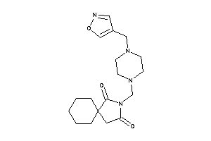 3-[[4-(isoxazol-4-ylmethyl)piperazino]methyl]-3-azaspiro[4.5]decane-2,4-quinone