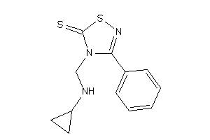 Image of 4-[(cyclopropylamino)methyl]-3-phenyl-1,2,4-thiadiazole-5-thione