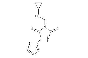 3-[(cyclopropylamino)methyl]-5-(2-thienyl)hydantoin