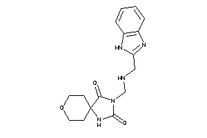 3-[(1H-benzimidazol-2-ylmethylamino)methyl]-8-oxa-1,3-diazaspiro[4.5]decane-2,4-quinone