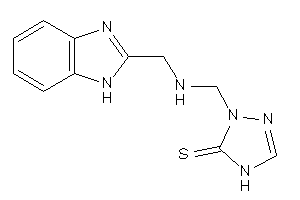 2-[(1H-benzimidazol-2-ylmethylamino)methyl]-4H-1,2,4-triazole-3-thione