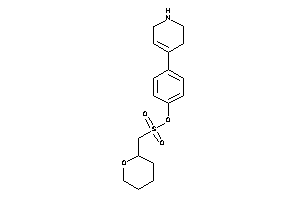 Tetrahydropyran-2-ylmethanesulfonic Acid [4-(1,2,3,6-tetrahydropyridin-4-yl)phenyl] Ester