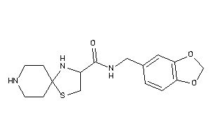 N-piperonyl-1-thia-4,8-diazaspiro[4.5]decane-3-carboxamide