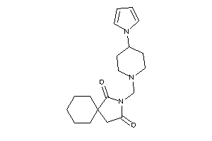 3-[(4-pyrrol-1-ylpiperidino)methyl]-3-azaspiro[4.5]decane-2,4-quinone