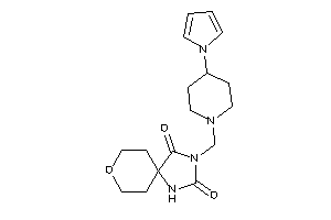 3-[(4-pyrrol-1-ylpiperidino)methyl]-8-oxa-1,3-diazaspiro[4.5]decane-2,4-quinone