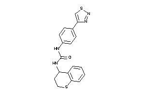 1-[4-(thiadiazol-4-yl)phenyl]-3-thiochroman-4-yl-urea