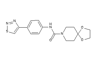 N-[4-(thiadiazol-4-yl)phenyl]-1,4-dioxa-8-azaspiro[4.5]decane-8-carboxamide