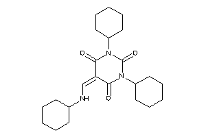 1,3-dicyclohexyl-5-[(cyclohexylamino)methylene]barbituric Acid