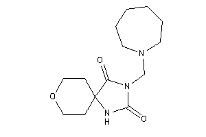 3-(azepan-1-ylmethyl)-8-oxa-1,3-diazaspiro[4.5]decane-2,4-quinone