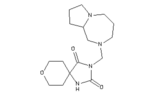 3-(1,3,4,5,7,8,9,9a-octahydropyrrolo[1,2-a][1,4]diazepin-2-ylmethyl)-8-oxa-1,3-diazaspiro[4.5]decane-2,4-quinone