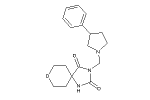 3-[(3-phenylpyrrolidino)methyl]-8-oxa-1,3-diazaspiro[4.5]decane-2,4-quinone