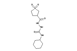 1-cyclohexyl-3-[(1,1-diketothiolane-3-carbonyl)amino]urea