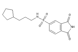 N-(3-cyclopentylpropyl)-1,3-diketo-isoindoline-5-sulfonamide