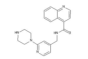 N-[(2-piperazino-4-pyridyl)methyl]cinchoninamide