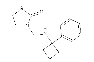 3-[[(1-phenylcyclobutyl)amino]methyl]thiazolidin-2-one