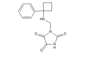 1-[[(1-phenylcyclobutyl)amino]methyl]imidazolidine-2,4,5-trione