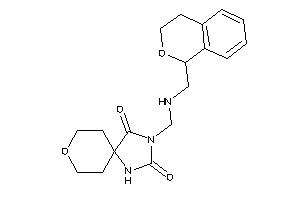 3-[(isochroman-1-ylmethylamino)methyl]-8-oxa-1,3-diazaspiro[4.5]decane-2,4-quinone