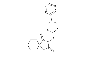 3-[(4-pyridazin-3-ylpiperazino)methyl]-3-azaspiro[4.5]decane-2,4-quinone