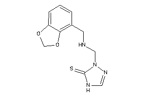 2-[(1,3-benzodioxol-4-ylmethylamino)methyl]-4H-1,2,4-triazole-3-thione