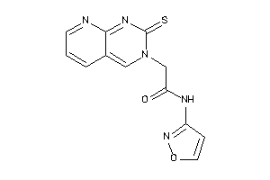 N-isoxazol-3-yl-2-(2-thioxopyrido[2,3-d]pyrimidin-3-yl)acetamide