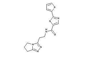 N-[2-(6,7-dihydro-5H-pyrrolo[2,1-c][1,2,4]triazol-3-yl)ethyl]-2-(2-thienyl)thiazole-5-carboxamide