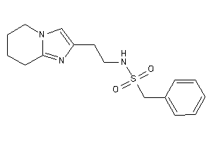 1-phenyl-N-[2-(5,6,7,8-tetrahydroimidazo[1,2-a]pyridin-2-yl)ethyl]methanesulfonamide