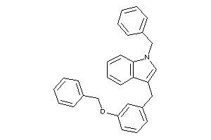 3-(3-benzoxybenzyl)-1-benzyl-indole