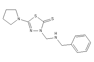 3-[(benzylamino)methyl]-5-pyrrolidino-1,3,4-thiadiazole-2-thione