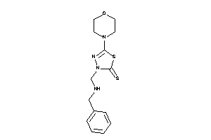 3-[(benzylamino)methyl]-5-morpholino-1,3,4-thiadiazole-2-thione