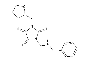 1-[(benzylamino)methyl]-3-(tetrahydrofurfuryl)imidazolidine-2,4,5-trione