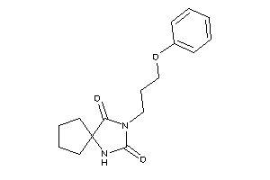 Image of 3-(3-phenoxypropyl)-1,3-diazaspiro[4.4]nonane-2,4-quinone