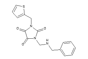 1-[(benzylamino)methyl]-3-(2-thenyl)imidazolidine-2,4,5-trione