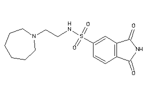 N-[2-(azepan-1-yl)ethyl]-1,3-diketo-isoindoline-5-sulfonamide