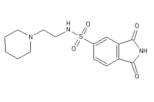 1,3-diketo-N-(2-piperidinoethyl)isoindoline-5-sulfonamide