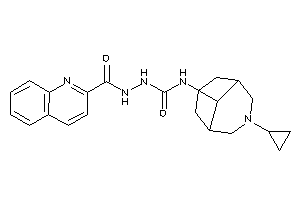 1-(7-cyclopropyl-7-azabicyclo[3.3.1]nonan-9-yl)-3-(quinaldoylamino)urea